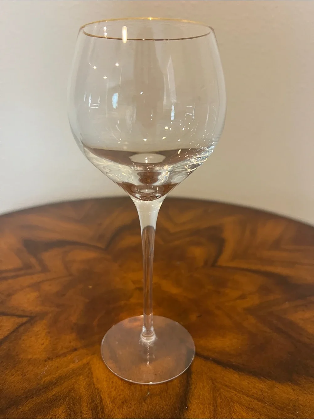 6 Lenox Eternal Gold Signature Wine Glasses 8” - Pristine  Condition - Picture 2 of 10